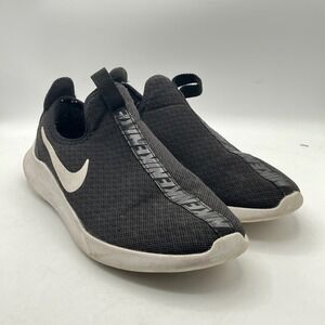 Nike Flex Advance Black White Slip On‎ Sneakers Shoes AQ2234-001 Size US 8